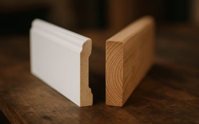 Jakie są różnice między listwami MDF a drewnianymi?