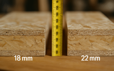 Różnice między płytami OSB 18 mm i 22 mm: Kluczowe informacje