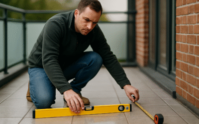 Jak obliczyć spadek na tarasie dla odprowadzenia wody