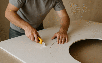 Jak dociąć płytę g-k w kształt łuku bez pęknięć? Przewodnik dla majsterkowicza