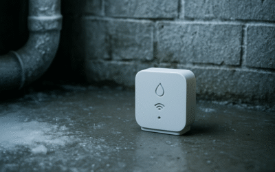 Czy czujnik zalania Wi-Fi wytrzyma mróz w piwnicy
