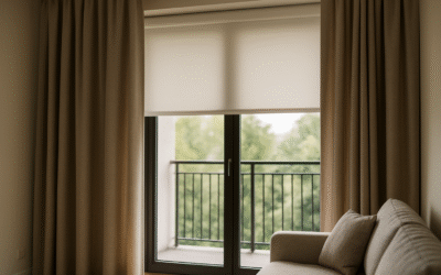 Najlepsze zasłony do okien balkonowych z automatyką rolet