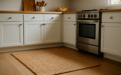 Czy dywan jutowy to dobry wybór do kuchni?