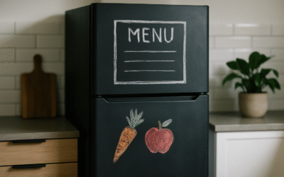 Farba tablicowa na lodówce praktyczne pomysły i metamorfoza