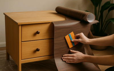 Metamorfoza komody okleiną meblową – prosty przewodnik DIY