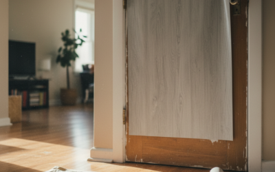 Jak szybko odświeżyć drzwi wewnętrzne okleiną meblową