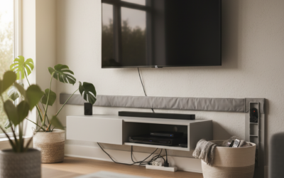Jak ukryć kable od TV bez kucia i cieszyć się estetyką wnętrza
