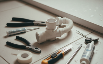 Jak wymienić syfon brodzika bez skuwania płytek