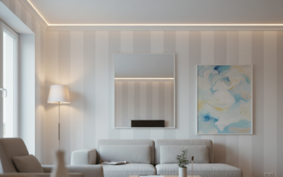 Jak optycznie podwyższyć pomieszczenie przy niskim suficie